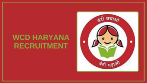 WCD Haryana