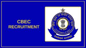 CBEC recruitment