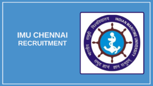 IMU Chennai Jobs